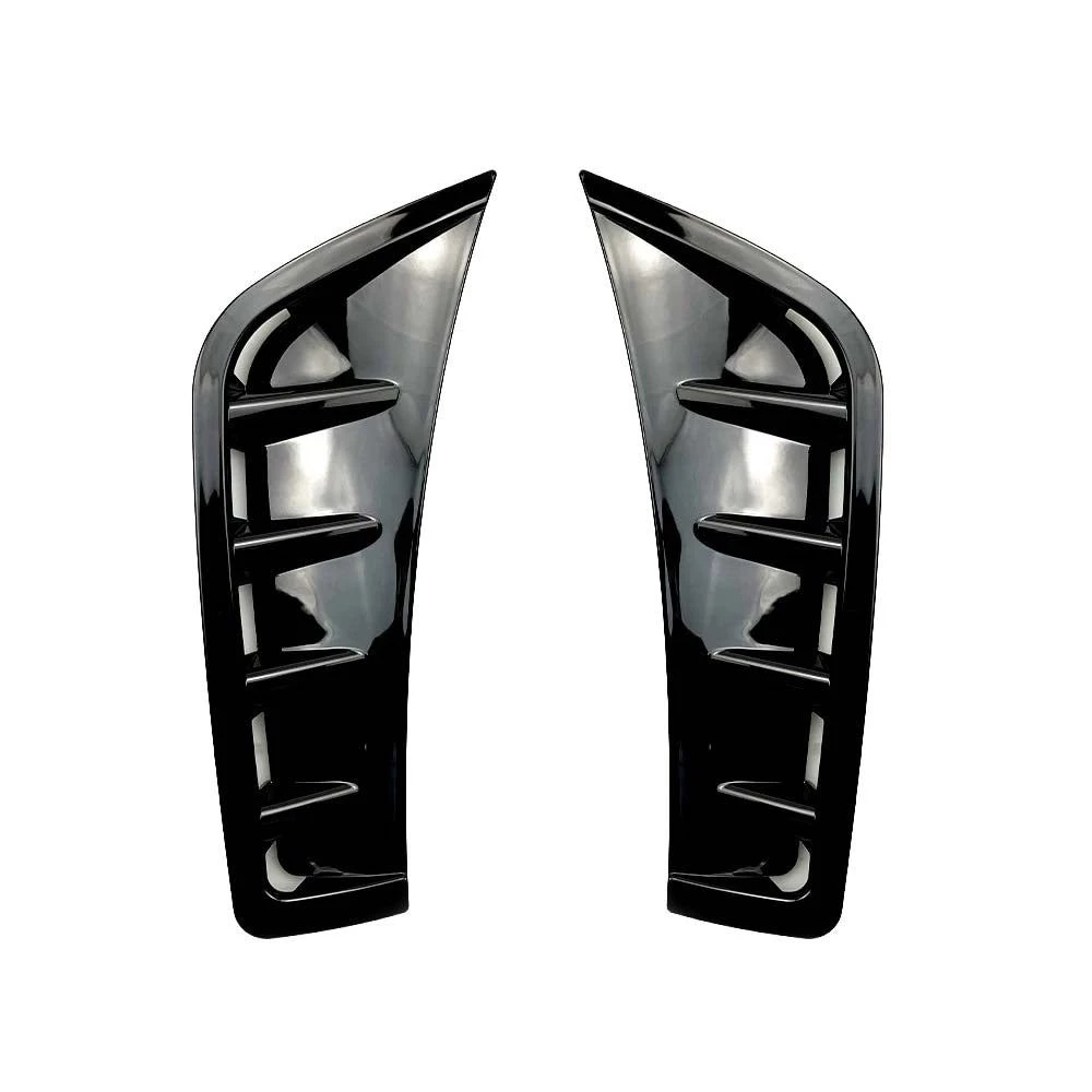 MERCEDES GLC-CLASS (X253/C253) & GLC 43 4MATIC PRE-FACELIFT 2015-2019 GLOSS BLACK FRONT BUMPER VENT TRIMS