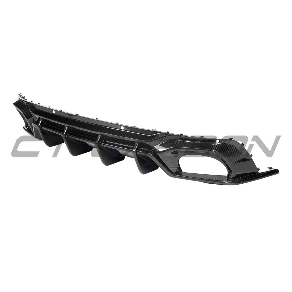 AUDI RSQ8 2025+ FACELIFT CARBON FIBRE DIFFUSER - CT DESIGN