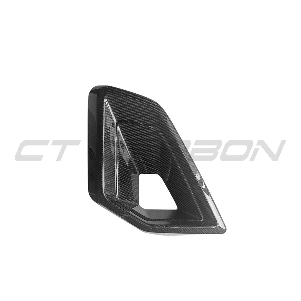 BMW G05 X5 LCI 2024+ LCI CARBON FIBRE FRONT DUCT ADD ON BMW G05 X5 LCI 2024+ LCI CARBON FIBRE FRONT DUCT ADD ON