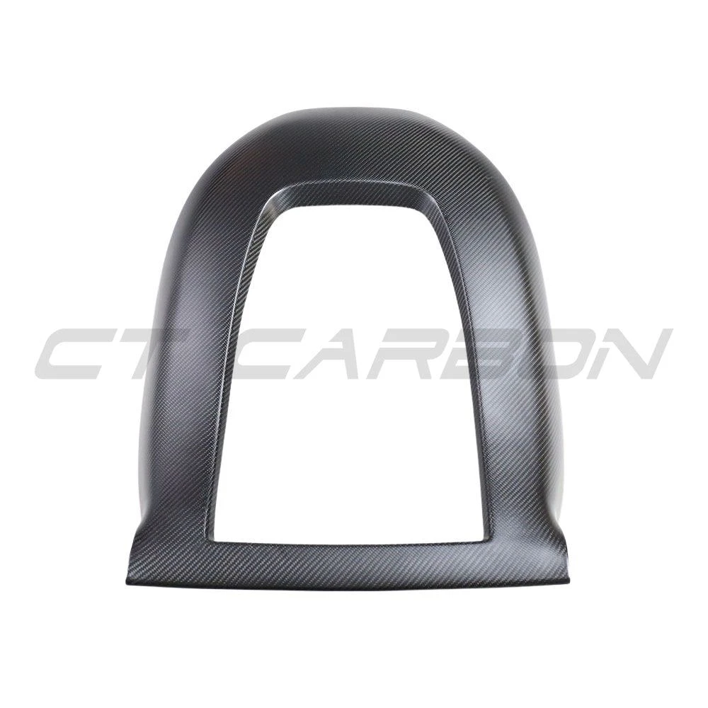 TESLA MODEL 3 2017-2023 MATTE CARBON FIBRE SEAT BACK COVERS