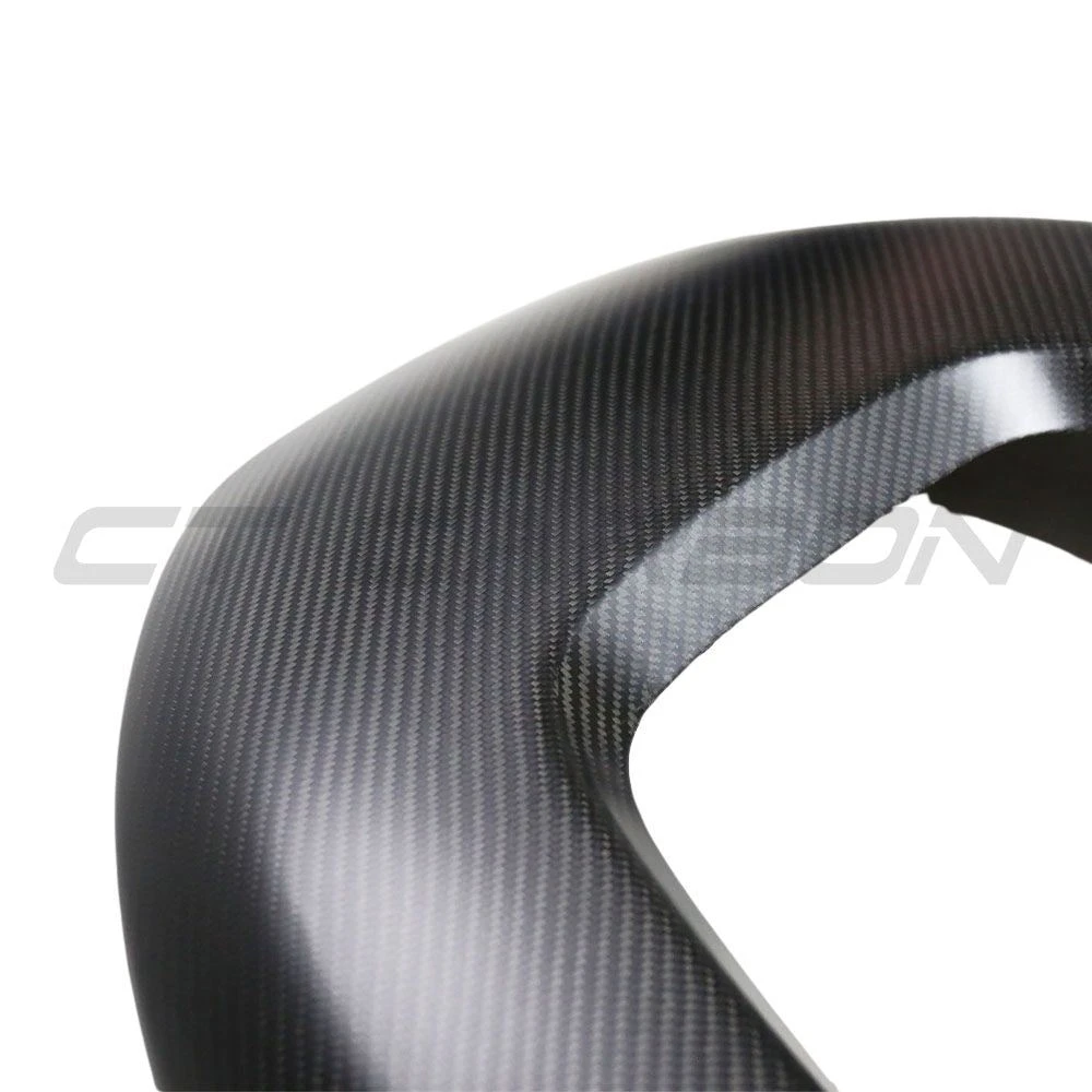 TESLA MODEL 3 2017-2023 MATTE CARBON FIBRE SEAT BACK COVERS