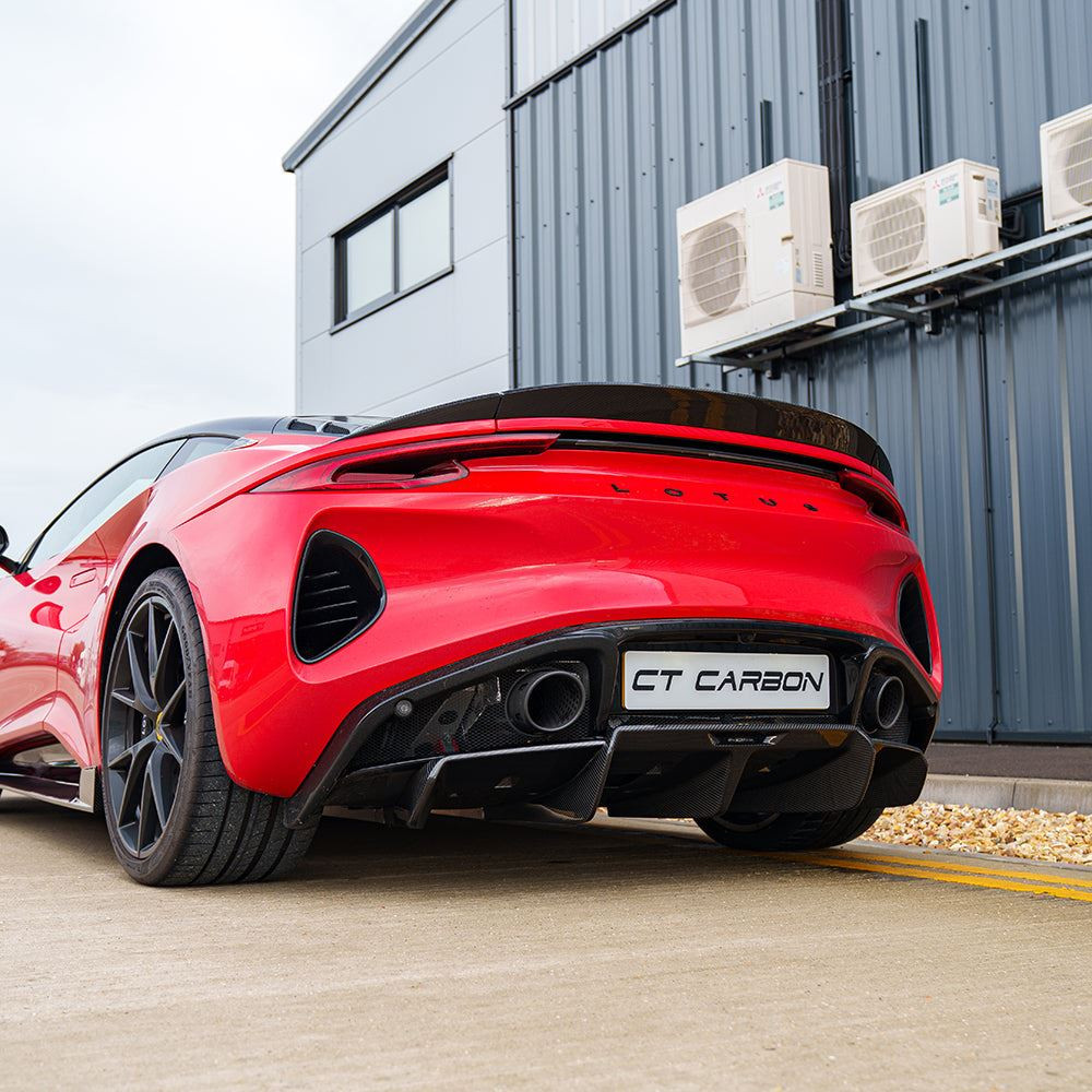 LOTUS EMIRA CARBON FIBRE 3-PIECE SPOILER  - CT DESIGN