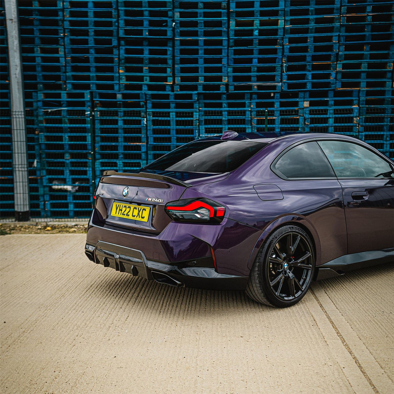 BMW G42 2 SERIES 2022+ CARBON FIBRE DIFFUSER - V1
