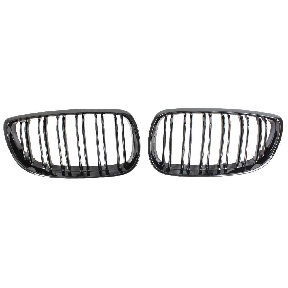 BMW E90 3 SERIES LCI DOUBLE SLAT BLACK GRILLES BMW E90 3 SERIES LCI DOUBLE SLAT BLACK GRILLES
