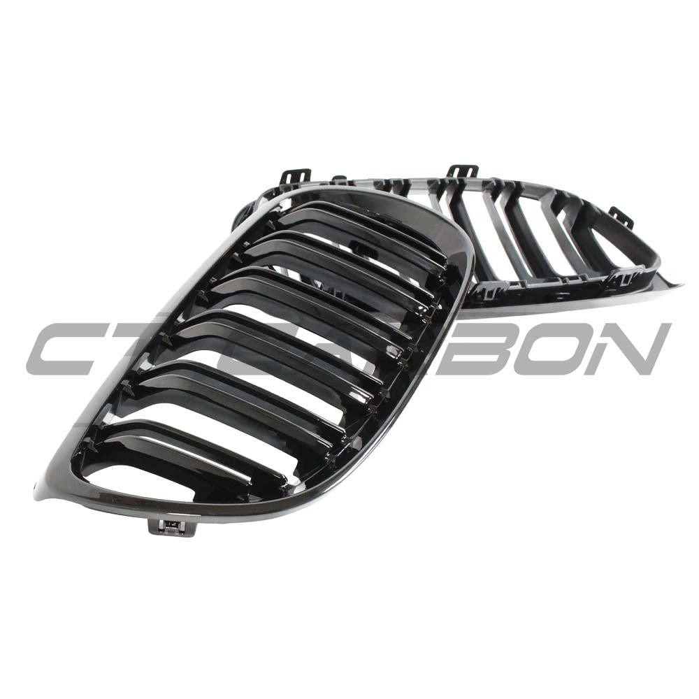 BMW E90 3 SERIES LCI DOUBLE SLAT BLACK GRILLES BMW E90 3 SERIES LCI DOUBLE SLAT BLACK GRILLES