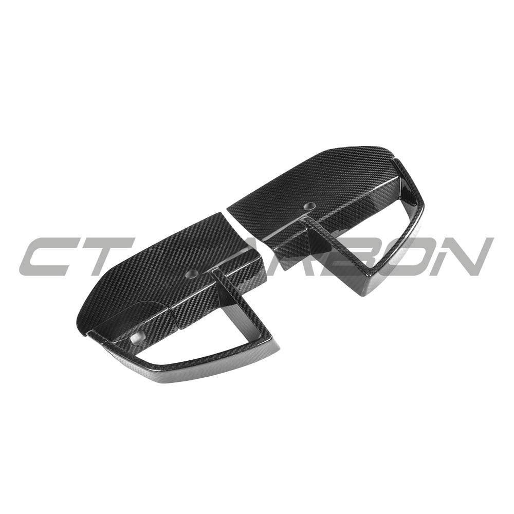 BMW X3 G01 CARBON FIBRE FRONT BUMPER VENT TRIMS