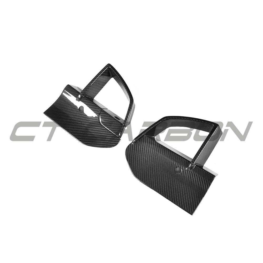 BMW X3 G01 CARBON FIBRE FRONT BUMPER VENT TRIMS