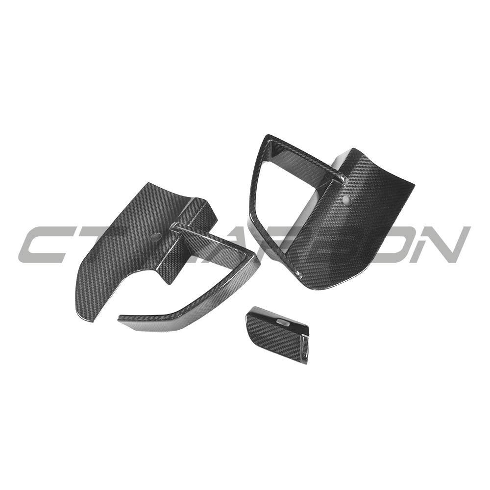 BMW X3 G01 CARBON FIBRE FRONT BUMPER VENT TRIMS