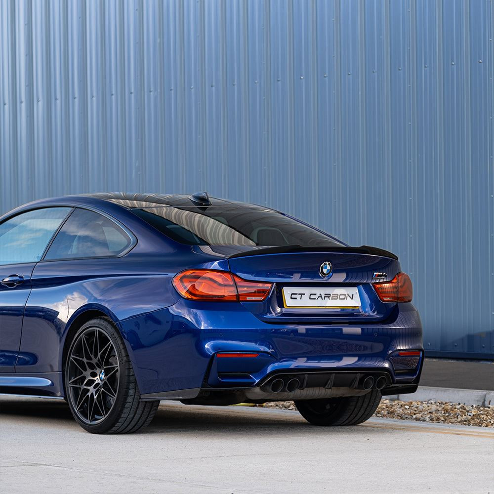 BMW M3/M4 (F80 F82 F83) CARBON FIBRE REAR BUMPER CORNERS BMW M3/M4 (F80 F82 F83) CARBON FIBRE REAR BUMPER CORNERS