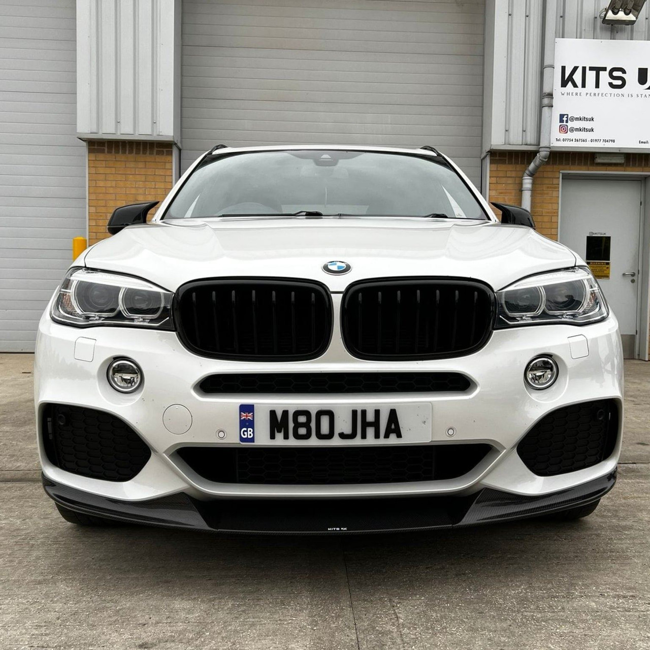 BMW F15 X5 2013-2018 PRE LCI CARBON FIBRE SPLITTER