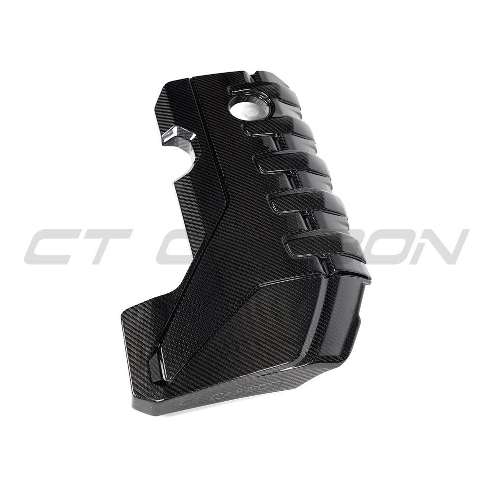 AUDI RS3 8Y 2020+ CARBON FIBRE ENGINE COVER AUDI RS3 8Y 2020+ CARBON FIBRE ENGINE COVER