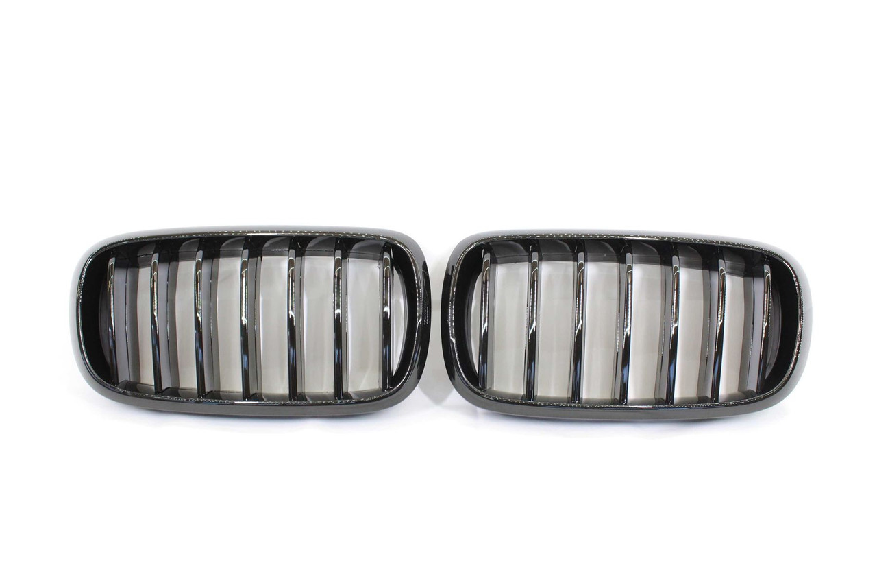 BMW F15/F16 X5/X6 2014-2018 SINGLE SLAT BLACK GRILLES