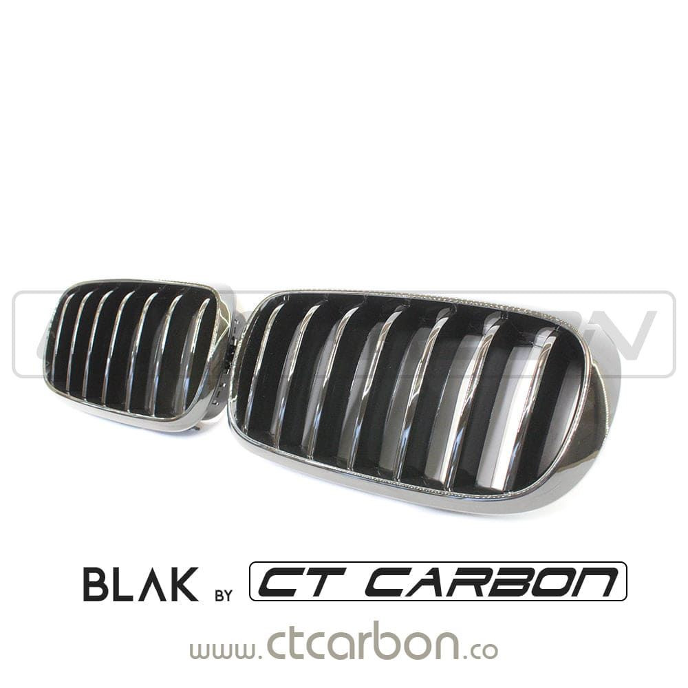 BMW F15/F16 X5/X6 2014-2018 SINGLE SLAT BLACK GRILLES