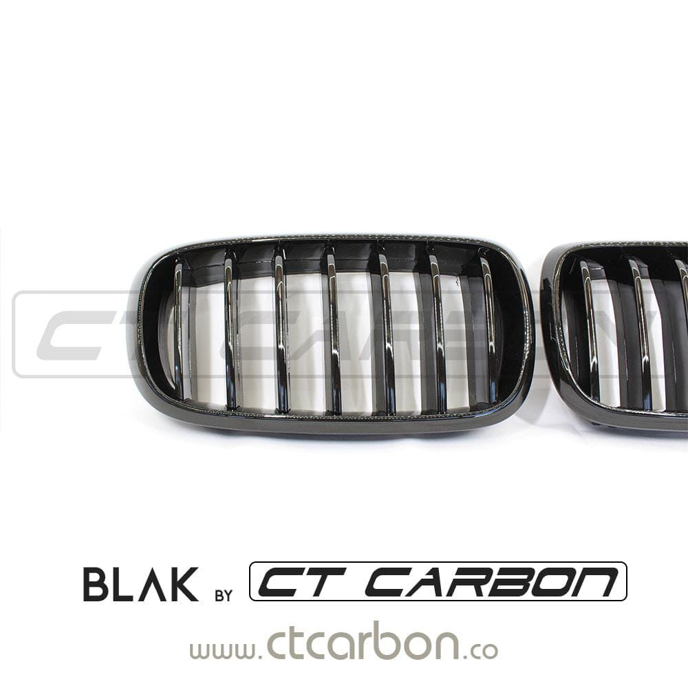 BMW F15/F16 X5/X6 2014-2018 SINGLE SLAT BLACK GRILLES