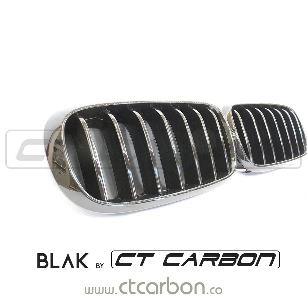 BMW F15/F16 X5/X6 2014-2018 SINGLE SLAT BLACK GRILLES