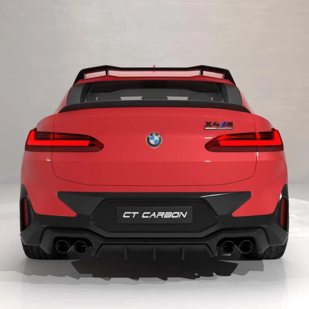 BMW G02 X4 & F98 X4M 2019+ CARBON FIBRE ROOF SPOILER - CT DESIGN