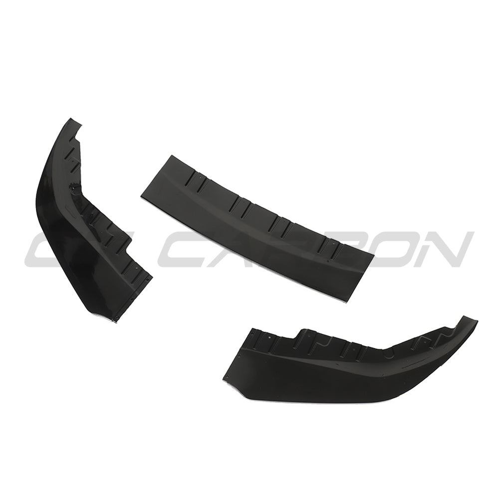 BMW 4 SERIES 2021+ G26 & i4 GLOSS BLACK SPLITTER - V1