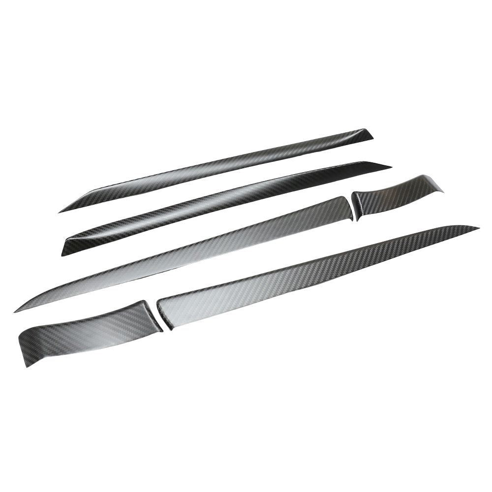 TESLA MODEL S 2021+ FACELIFT MATTE CARBON FIBRE DOOR TRIM ADD ON