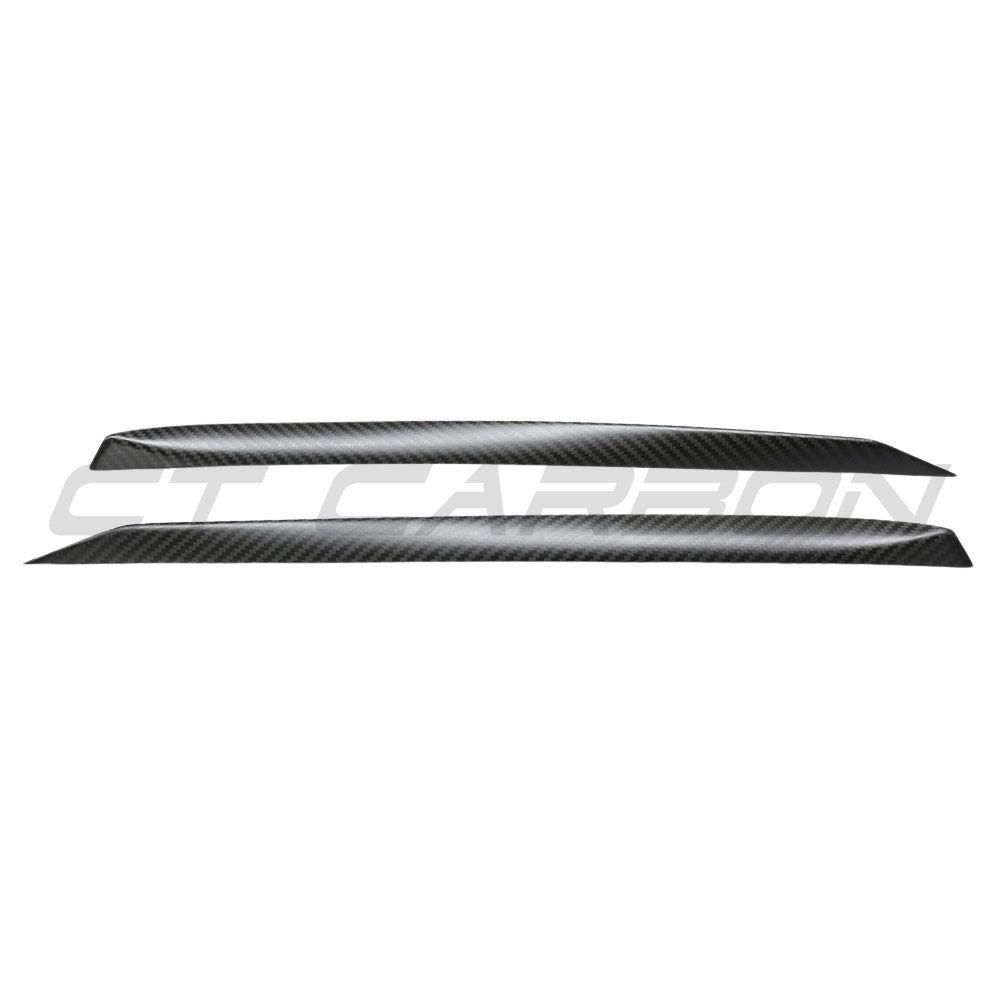 TESLA MODEL S 2021+ FACELIFT MATTE CARBON FIBRE DOOR TRIM ADD ON
