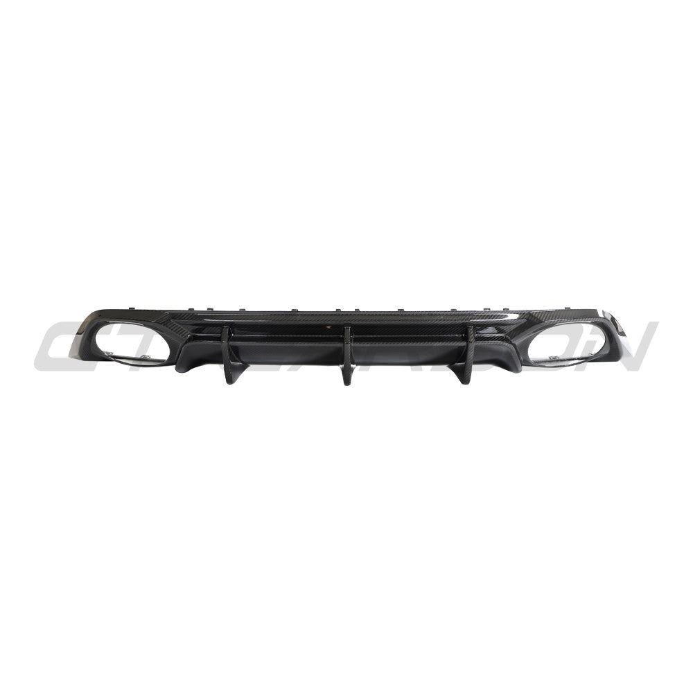 AUDI RS3 8Y 2022-2024 CARBON FIBRE REAR DIFFUSER - V2 - CT DESIGN