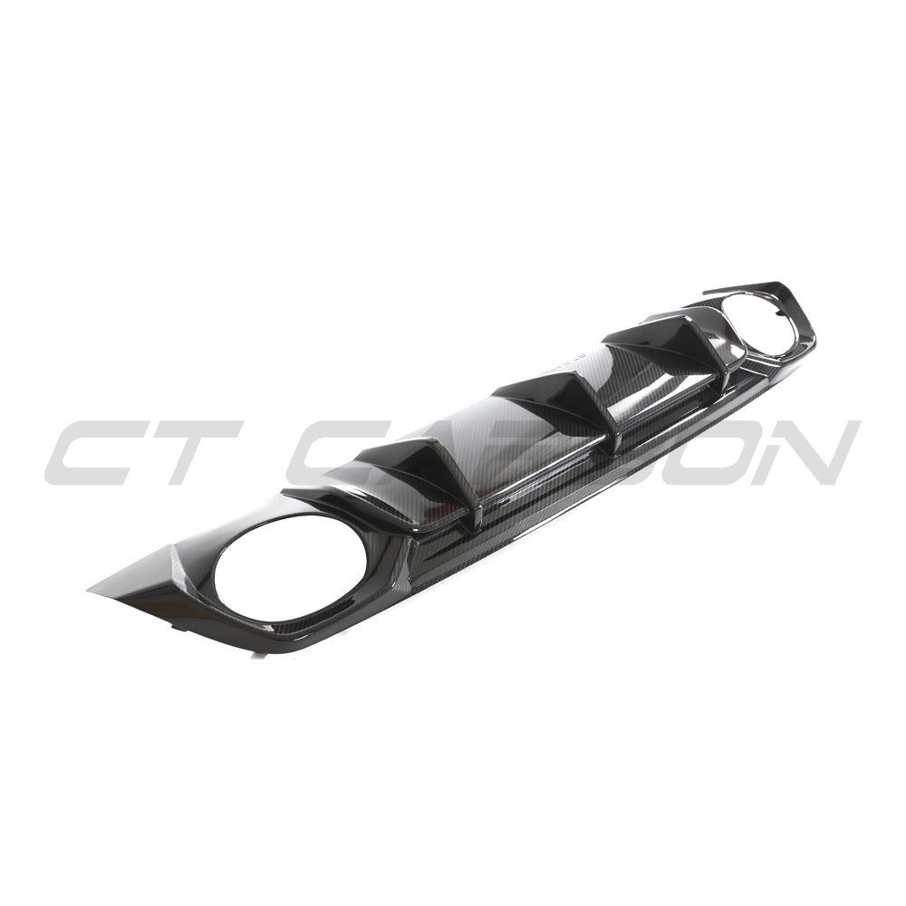 AUDI RS3 8Y 2022-2024 CARBON FIBRE REAR DIFFUSER - V2 - CT DESIGN