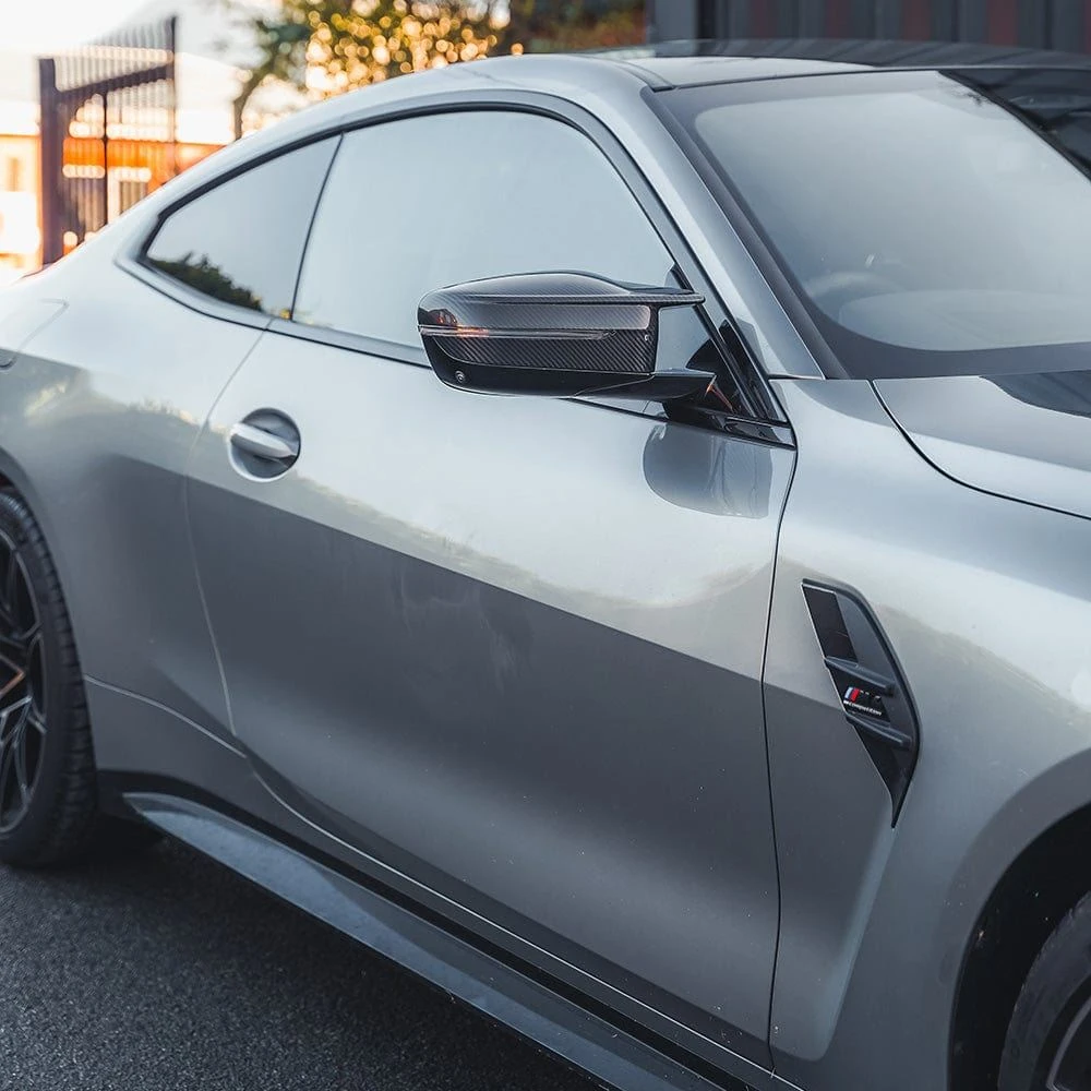 BMW M2/M3/M4 G80/G81/G82/G83/G87 CARBON FIBRE REPLACEMENT MIRRORS (LHD) BMW M2/M3/M4 G80/G81/G82/G83/G87 CARBON FIBRE REPLACEMENT MIRRORS (LHD)