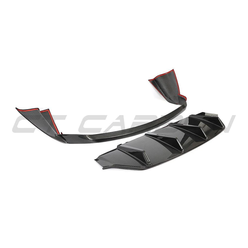 PORSCHE TAYCAN 2020-2024 CARBON FIBRE DIFFUSER PORSCHE TAYCAN 2020-2024 CARBON FIBRE DIFFUSER