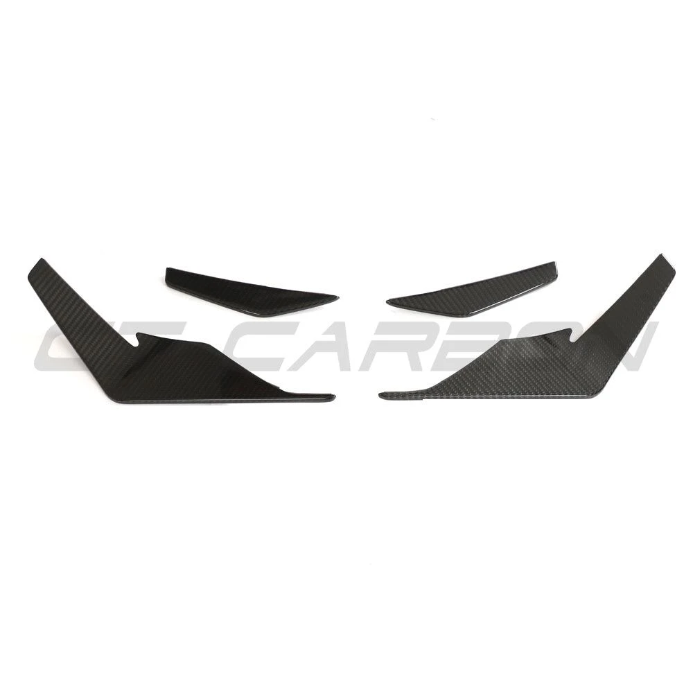 AUDI R8 V10 GEN 2.5 2020-2023 CARBON FIBRE FRONT CANARDS - V2