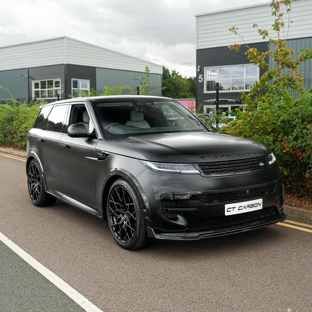 RANGE ROVER SPORT L461 2023+ CARBON FIBRE SPLITTER - CT DESIGN RANGE ROVER SPORT L461 2023+ CARBON FIBRE SPLITTER - CT DESIGN