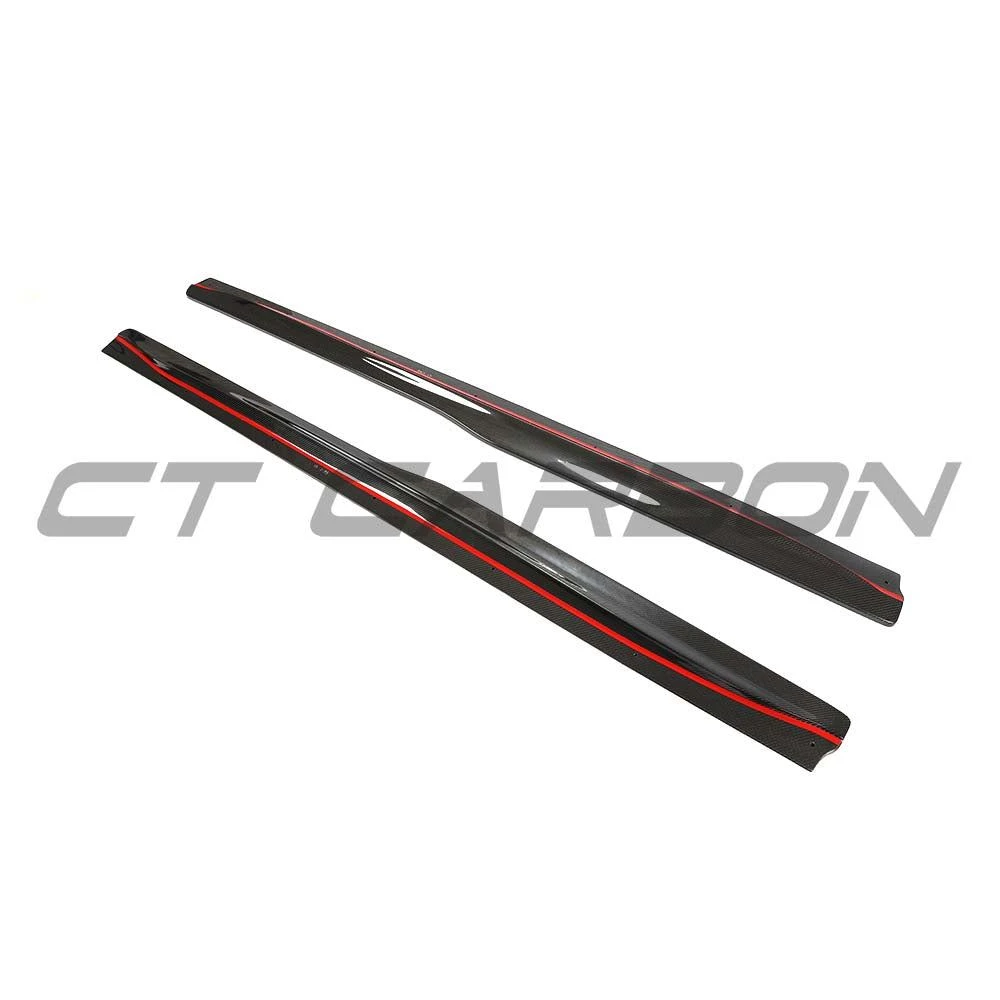 BMW F80 M3 2014-2020 CARBON FIBRE SIDE SKIRTS - V3 BMW F80 M3 2014-2020 CARBON FIBRE SIDE SKIRTS - V3