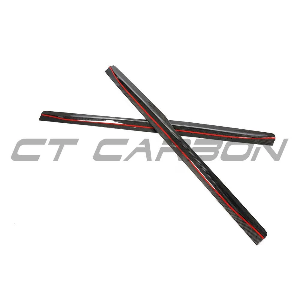 BMW F80 M3 2014-2020 CARBON FIBRE SIDE SKIRTS - V3 BMW F80 M3 2014-2020 CARBON FIBRE SIDE SKIRTS - V3