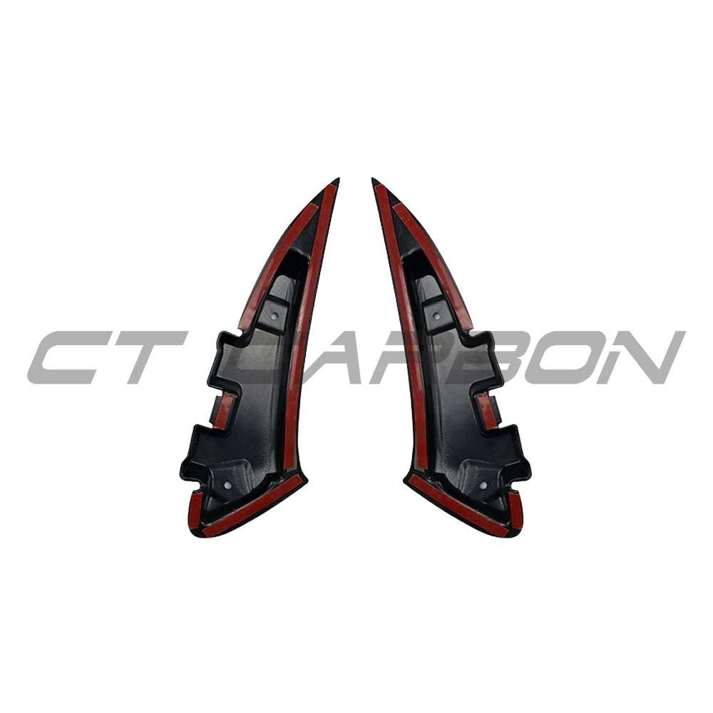 MERCEDES C118/X118 CLA 2019+ GLOSS BLACK REAR BUMPER TRIM