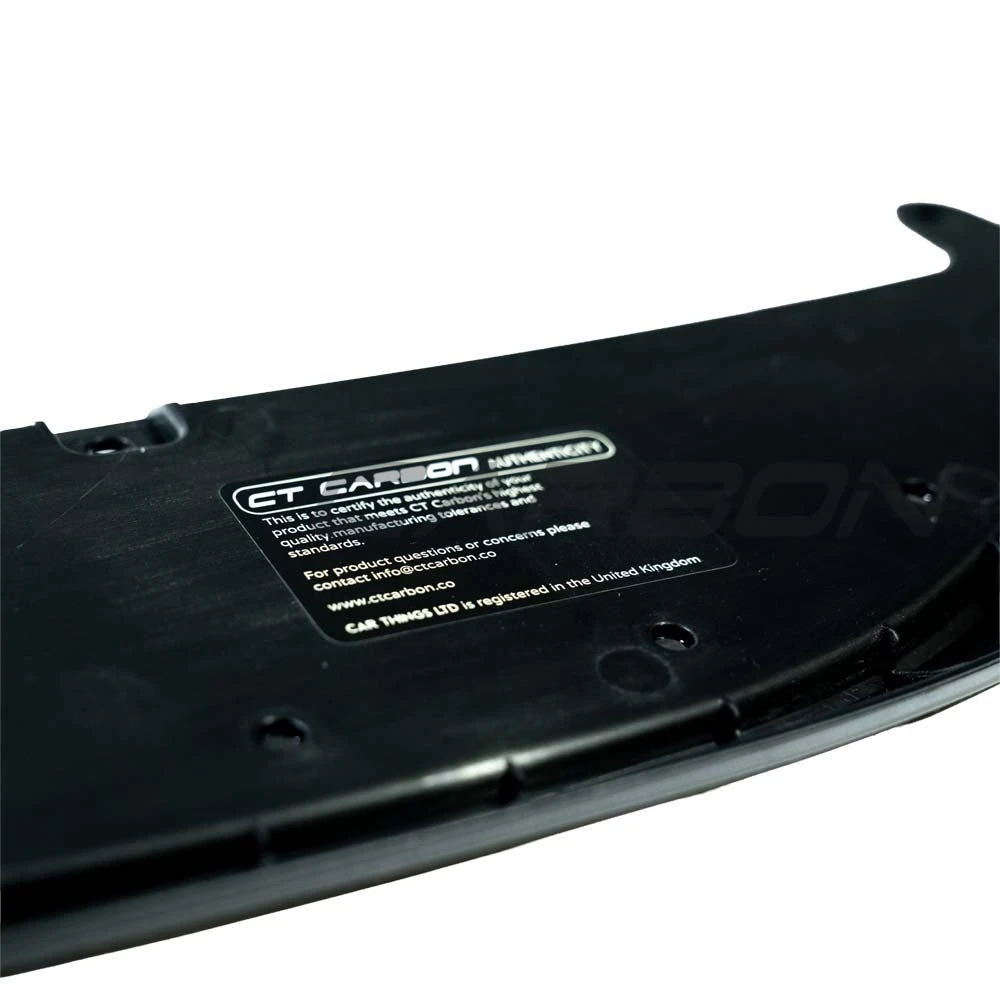 BMW M3/M4 (F80 F82 F83) 2014-2020 GLOSS BLACK SPLITTER - V1