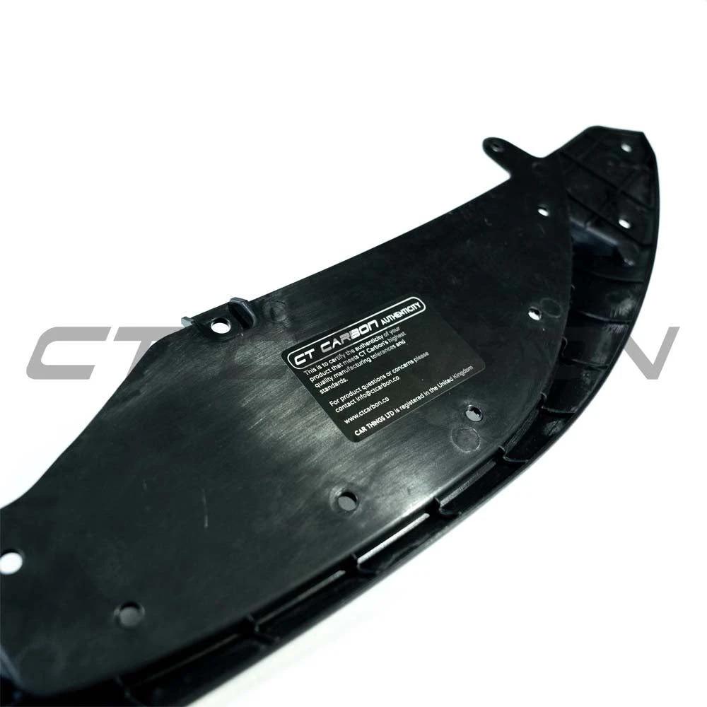 BMW M3/M4 (F80 F82 F83) 2014-2020 GLOSS BLACK SPLITTER - V1