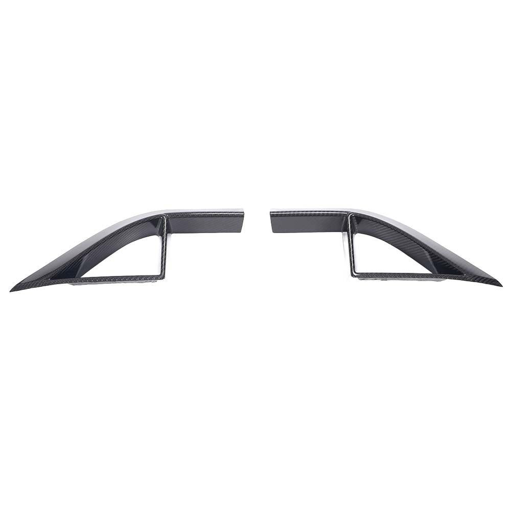 MERCEDES E-CLASS & E53 2021-2023 CARBON FIBRE FOG LIGHT COVERS MERCEDES E-CLASS & E53 2021-2023 CARBON FIBRE FOG LIGHT COVERS
