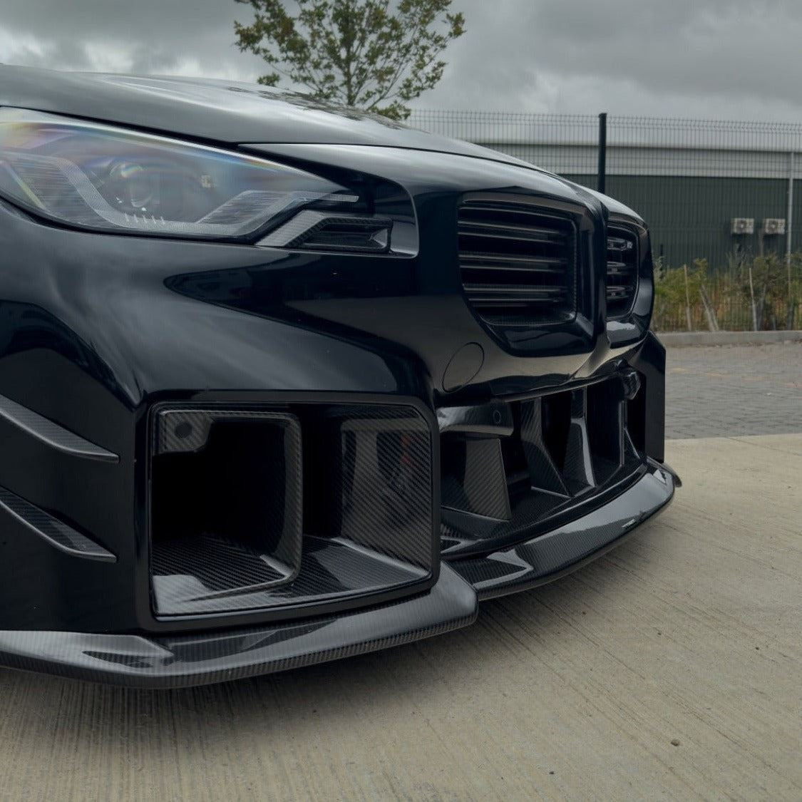 BMW G87 M2 CARBON FIBRE DUCTS - V2 - CT DESIGN