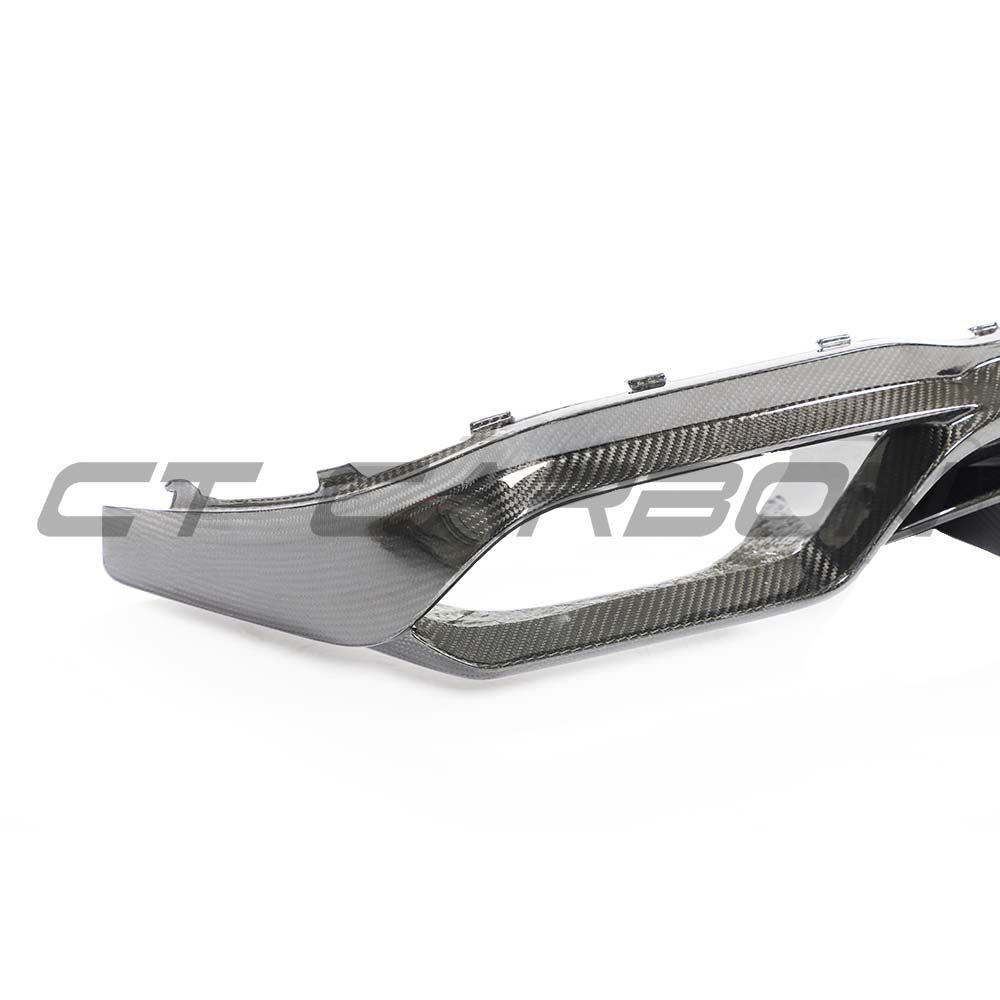MERCEDES E63 W213 2018-2020 PRE-FACELIFT CARBON FIBRE DIFFUSER - CT DESIGN MERCEDES E63 W213 2018-2020 PRE-FACELIFT CARBON FIBRE DIFFUSER - CT DESIGN