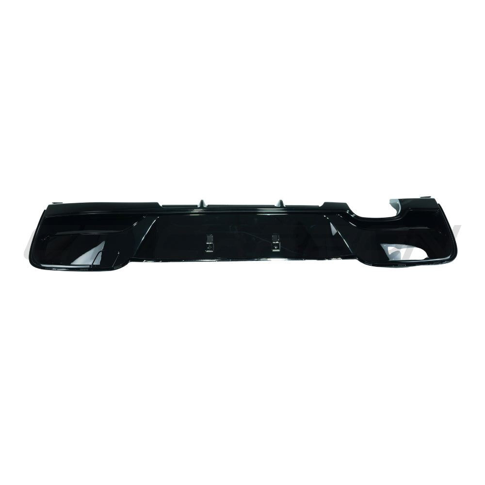 BMW 1 SERIES F20/F21 2012-2014 PRE-LCI GLOSS BLACK DIFFUSER - TWIN LEFT TIP