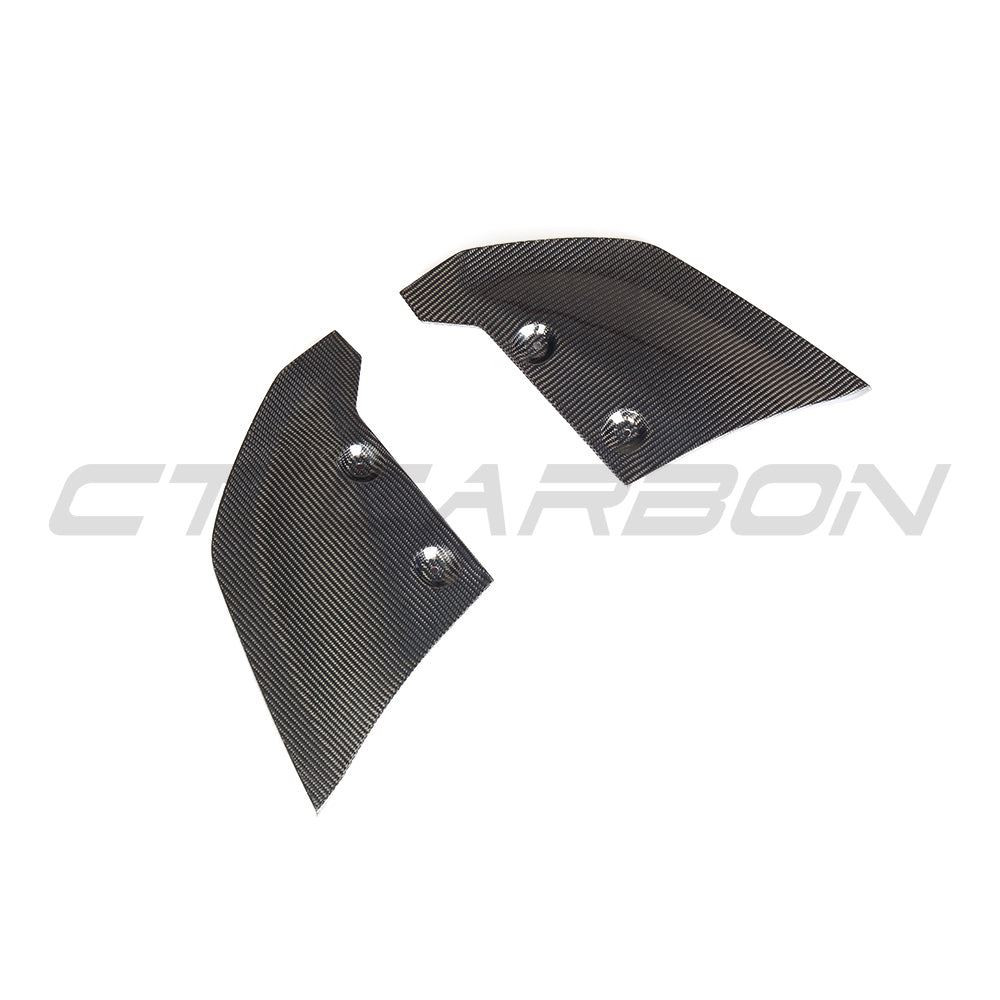 AUDI R8 V10 GEN 2 2015-2019 CARBON FIBRE REAR BUMPER LOWER CORNERS AUDI R8 V10 GEN 2 2015-2019 CARBON FIBRE REAR BUMPER LOWER CORNERS