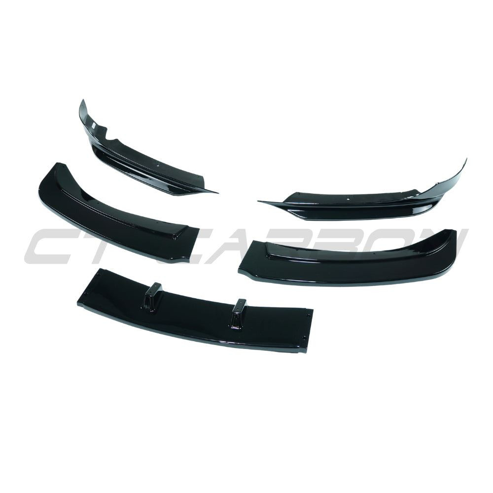 BMW 3 SERIES E90/E91 LCI SE 2008-2012 GLOSS BLACK SPLITTER - V5