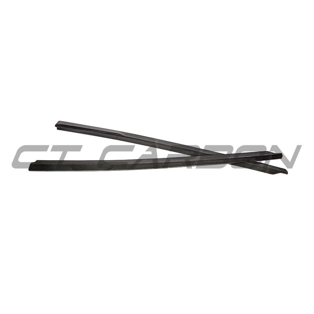 AUDI R8 V10 GEN 2 CARBON FIBRE SIDE SKIRTS - CT CARBON