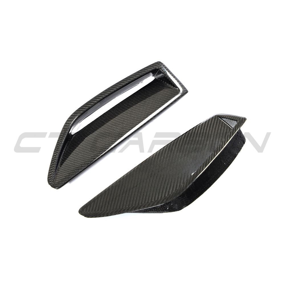 AUDI RS6/RS7 C8 AVANT 2019+ CARBON FIBRE FRONT BUMPER VENT TRIM