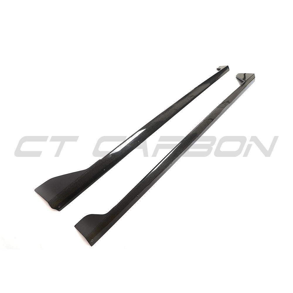 BMW G42 2 SERIES CARBON FIBRE FULL LENGTH SIDE SKIRTS - V2