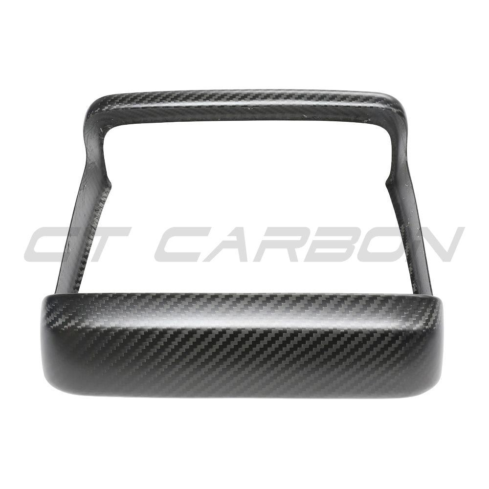 TESLA MODEL S 2021+ MATTE CARBON FIBRE REAR SCREEN ADD ON
