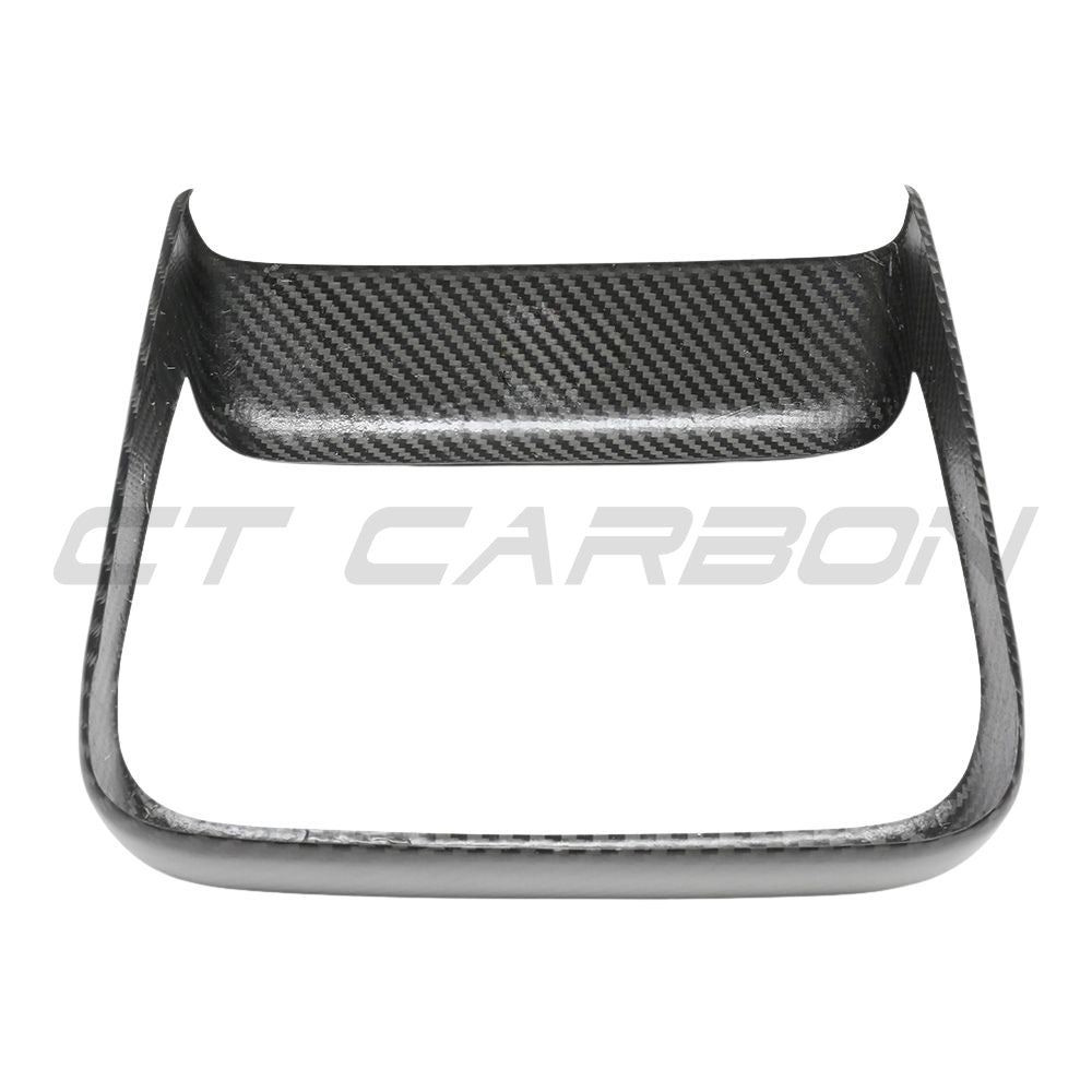 TESLA MODEL S 2021+ MATTE CARBON FIBRE REAR SCREEN ADD ON