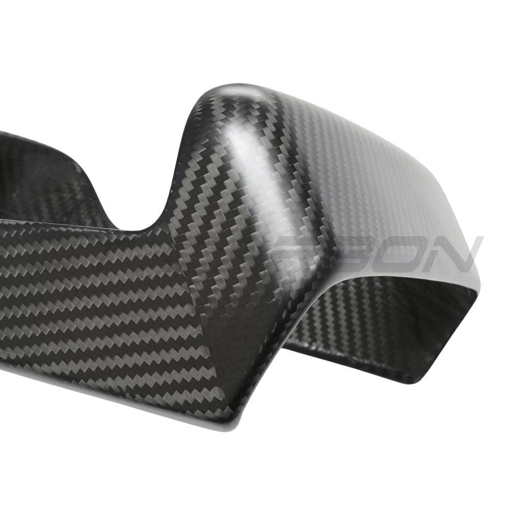 TESLA MODEL S 2021+ MATTE CARBON FIBRE REAR SCREEN ADD ON