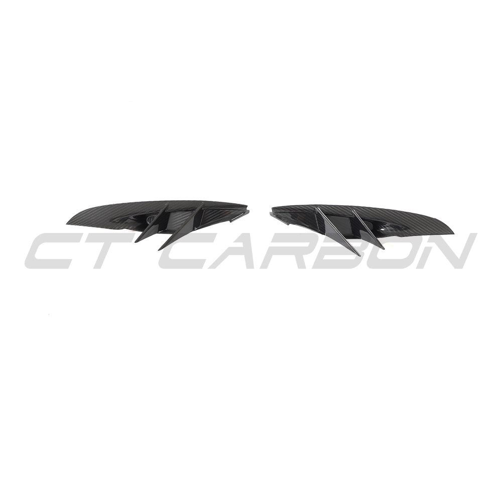 TOYOTA SUPRA 2019+ A90 CARBON FIBRE FRONT BUMPER VENT TRIM