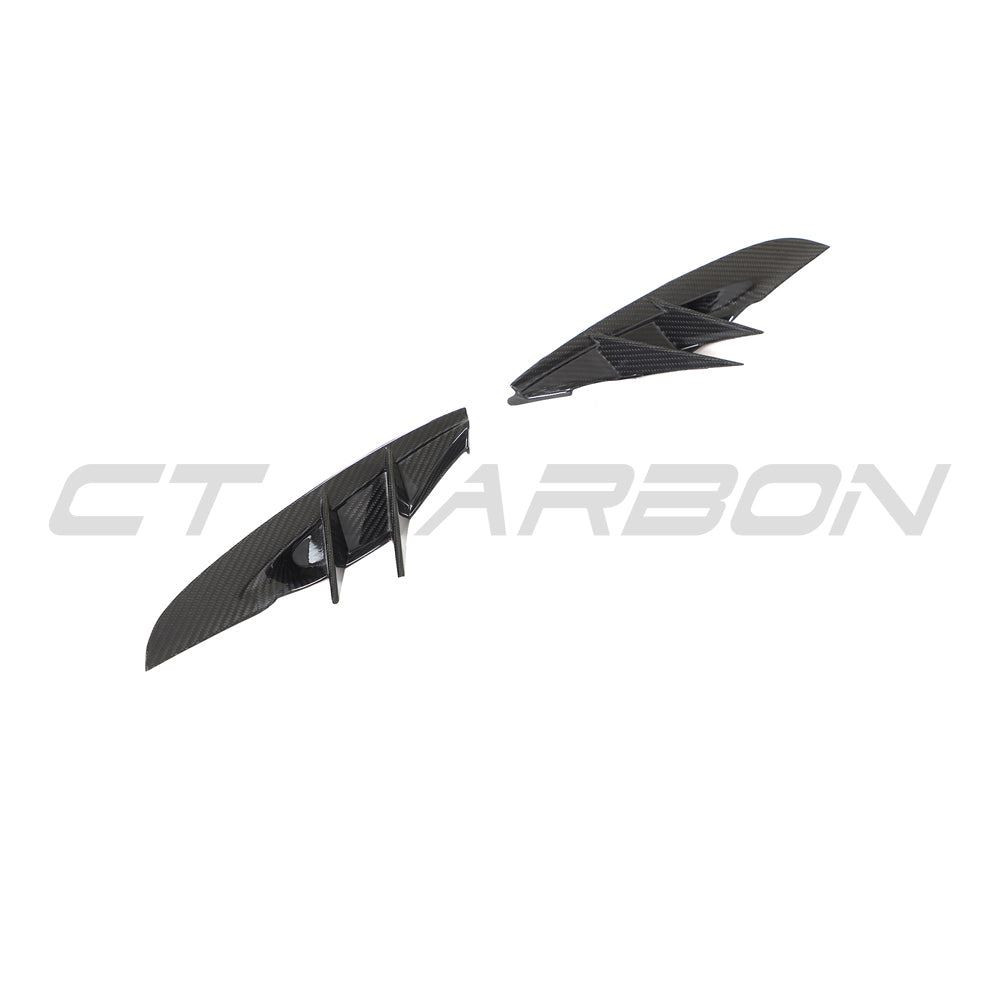 TOYOTA SUPRA 2019+ A90 CARBON FIBRE FRONT BUMPER VENT TRIM