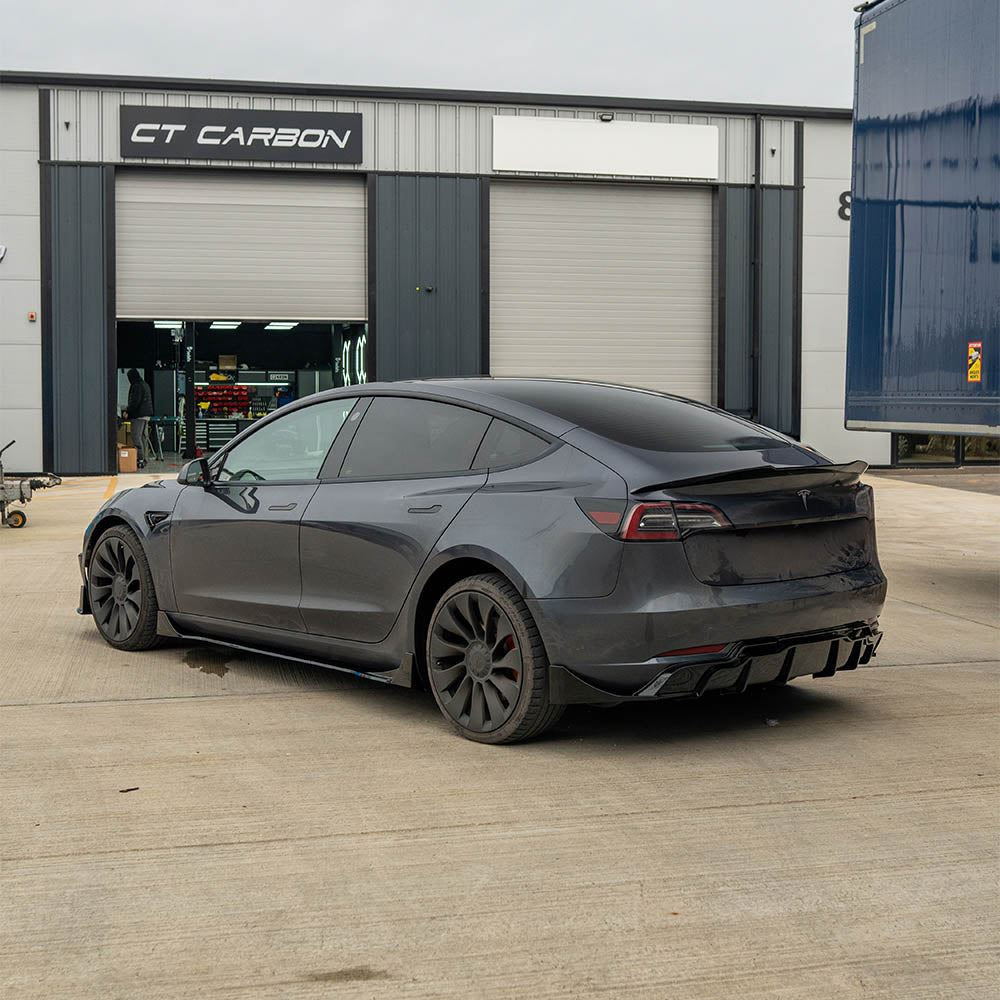 TESLA MODEL 3 FULL GLOSS BLACK KIT TESLA MODEL 3 FULL GLOSS BLACK KIT