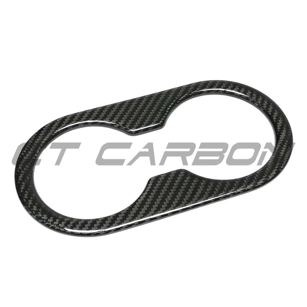 TESLA MODEL Y 2025+ FACELIFT CARBON FIBRE CUP HOLDER COVER